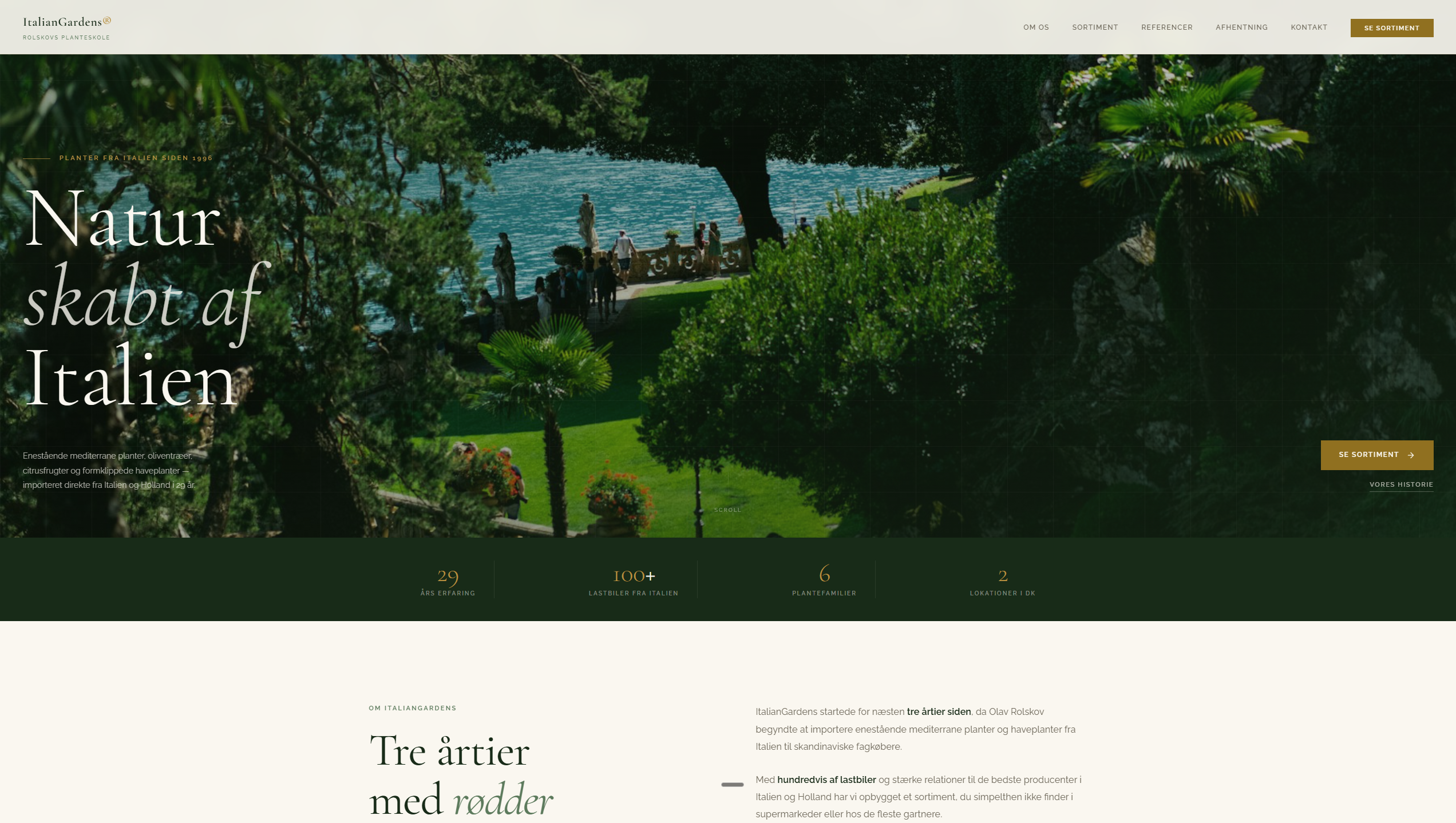 ItalianGardens ny hjemmeside